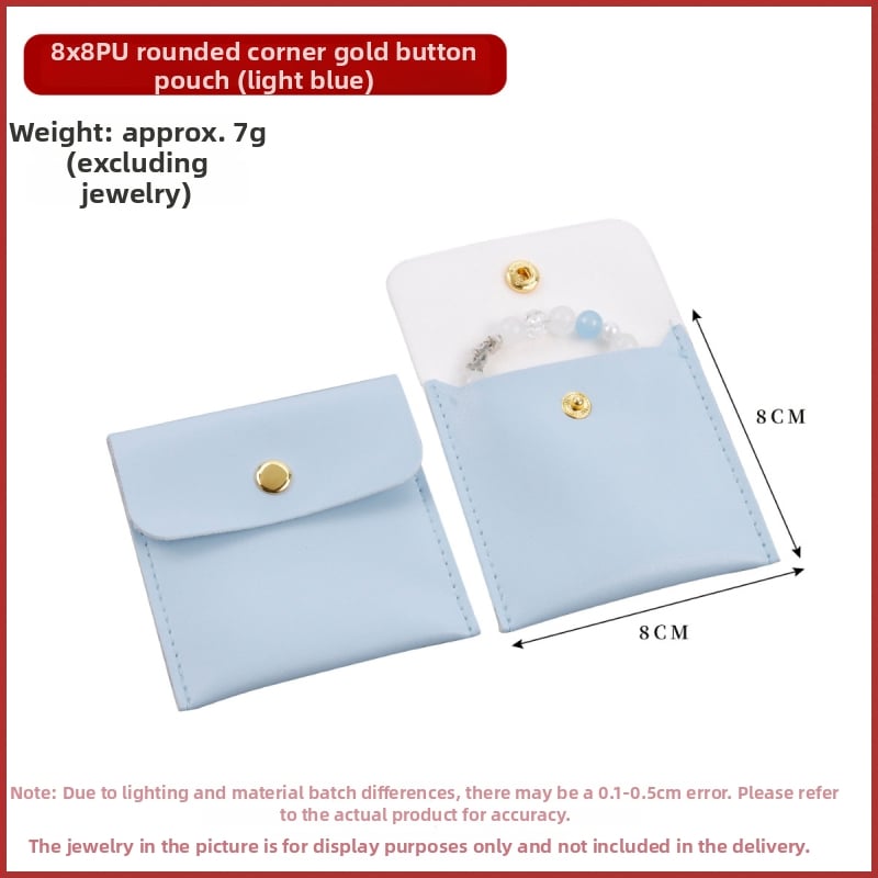 Prilagodljiva luksuzna torbica za nakit sa kopčom – torba za pohranu nakita, kompozitni materijali, torba za pakiranje nakita, pakiranje nakita