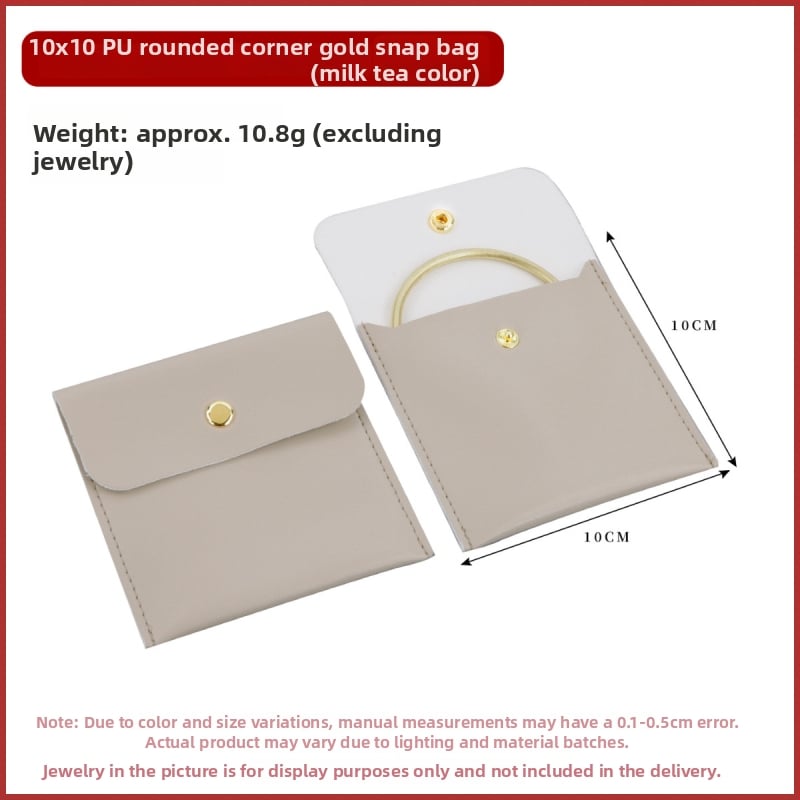 Prilagodljiva luksuzna torbica za nakit sa kopčom – torba za pohranu nakita, kompozitni materijali, torba za pakiranje nakita, pakiranje nakita