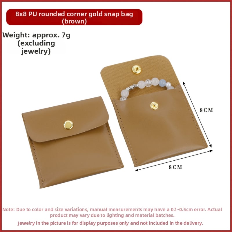 Prilagodljiva luksuzna torbica za nakit sa kopčom – torba za pohranu nakita, kompozitni materijali, torba za pakiranje nakita, pakiranje nakita