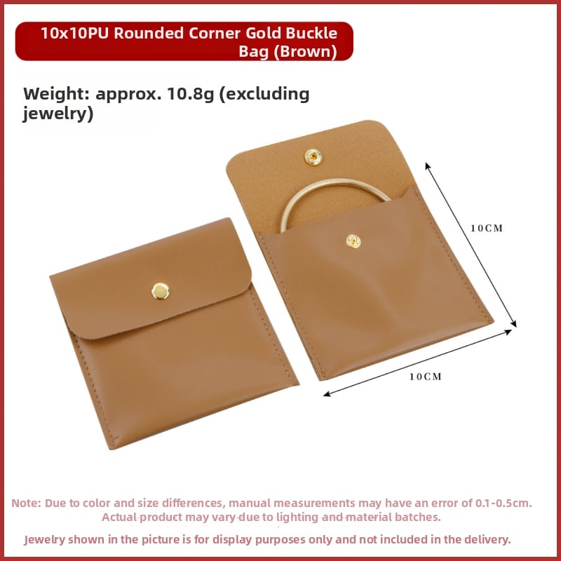 Prilagodljiva luksuzna torbica za nakit sa kopčom – torba za pohranu nakita, kompozitni materijali, torba za pakiranje nakita, pakiranje nakita