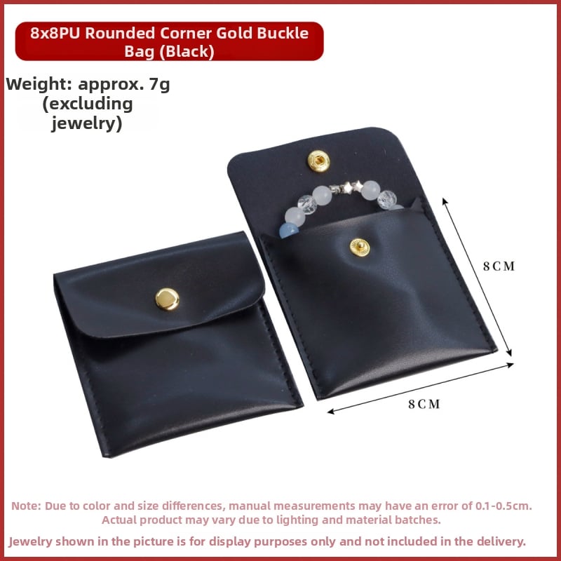 Prilagodljiva luksuzna torbica za nakit sa kopčom – torba za pohranu nakita, kompozitni materijali, torba za pakiranje nakita, pakiranje nakita