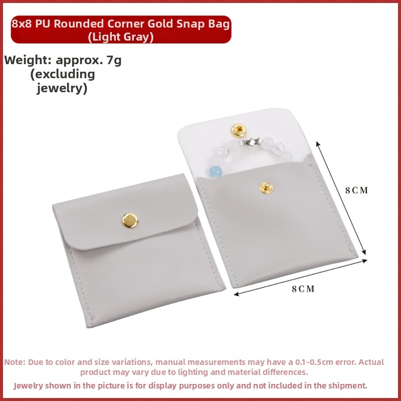 Prilagodljiva luksuzna torbica za nakit sa kopčom – torba za pohranu nakita, kompozitni materijali, torba za pakiranje nakita, pakiranje nakita