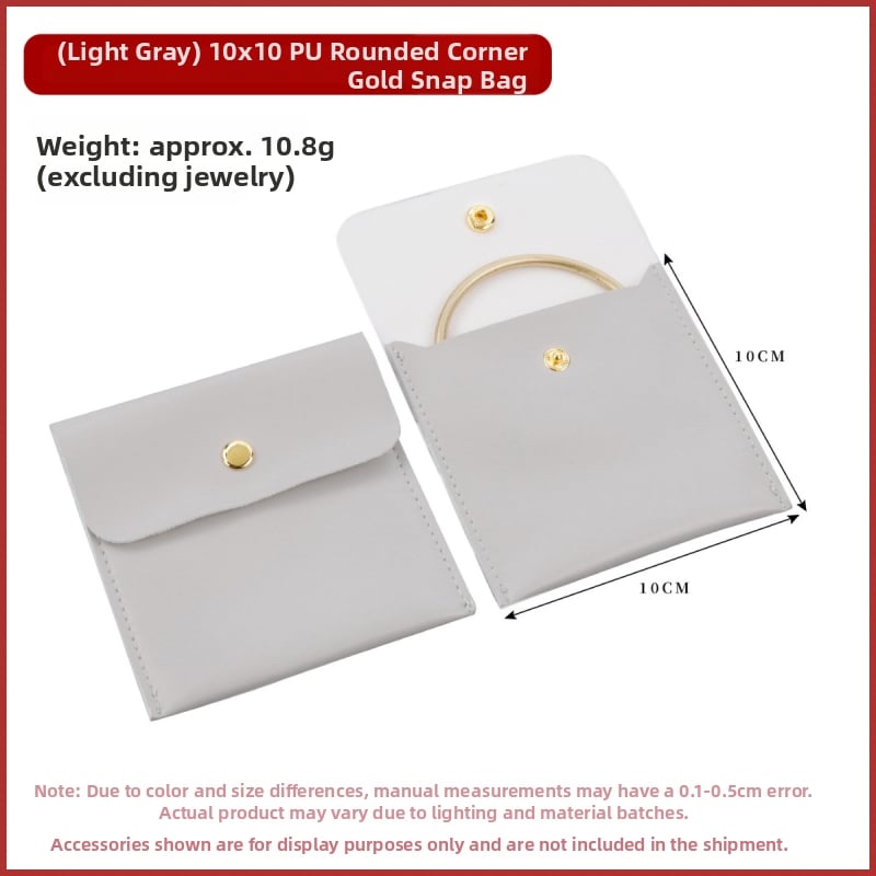 Prilagodljiva luksuzna torbica za nakit sa kopčom – torba za pohranu nakita, kompozitni materijali, torba za pakiranje nakita, pakiranje nakita