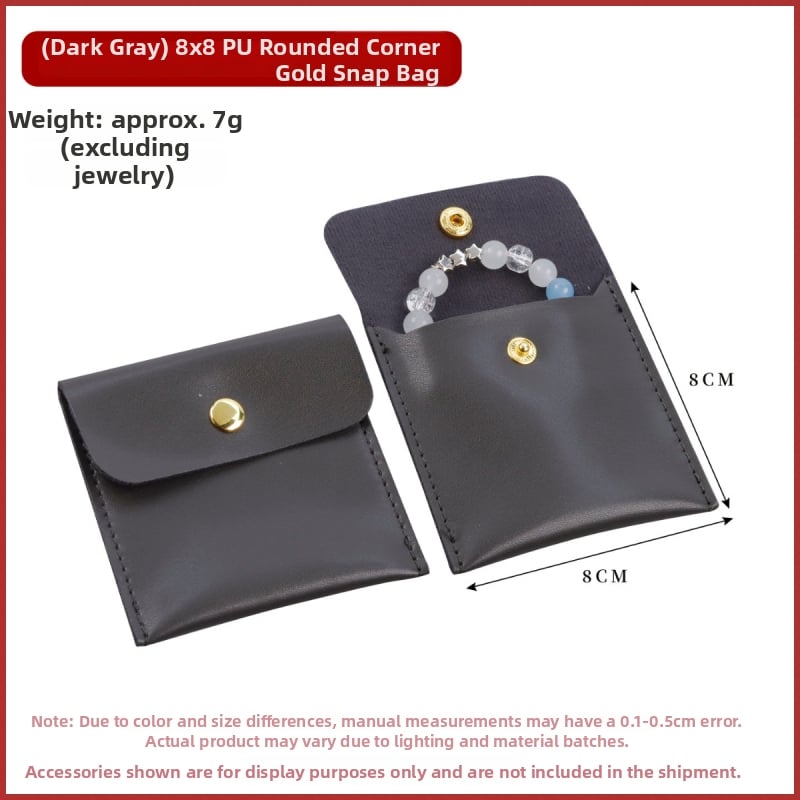 Prilagodljiva luksuzna torbica za nakit sa kopčom – torba za pohranu nakita, kompozitni materijali, torba za pakiranje nakita, pakiranje nakita