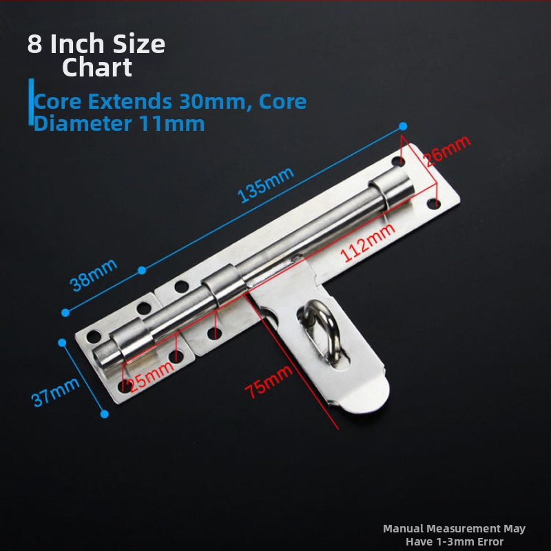 Sunkus durų sklendė; nerūdijančio plieno, šlifuotu paviršiumi; modelis 003; šiuolaikinis minimalizmas.