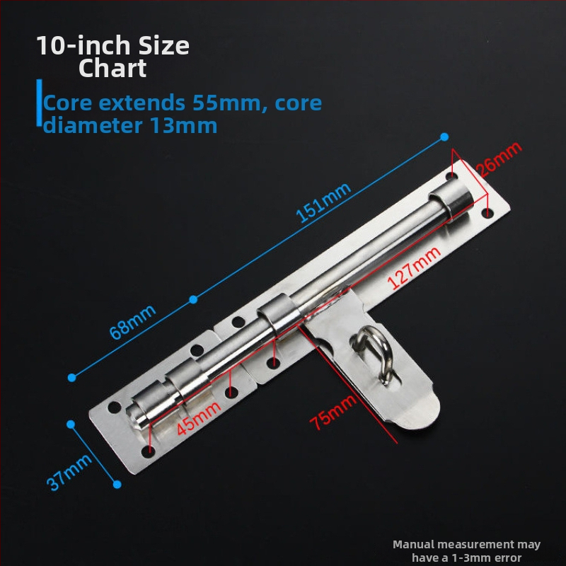 Sunkus durų sklendė; nerūdijančio plieno, šlifuotu paviršiumi; modelis 003; šiuolaikinis minimalizmas.