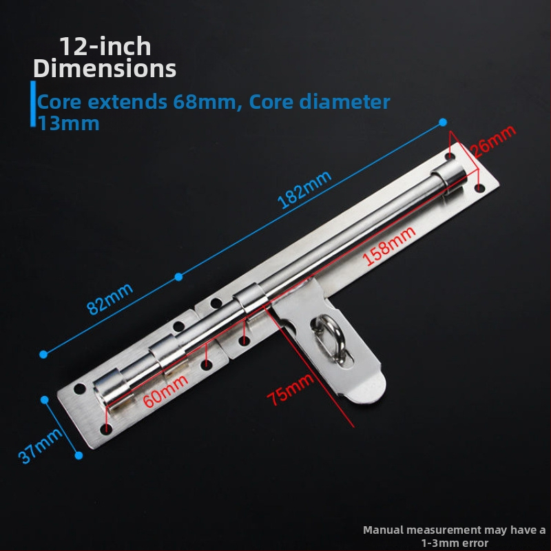 Sunkus durų sklendė; nerūdijančio plieno, šlifuotu paviršiumi; modelis 003; šiuolaikinis minimalizmas.