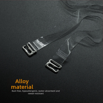 miss&hua Szilikon átlátszó melltartópánt — csúszásmentes, varrat nélküli