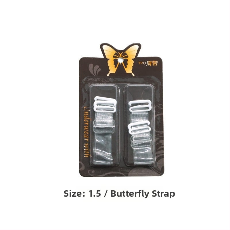 miss&hua Szilikon átlátszó melltartópánt — csúszásmentes, varrat nélküli