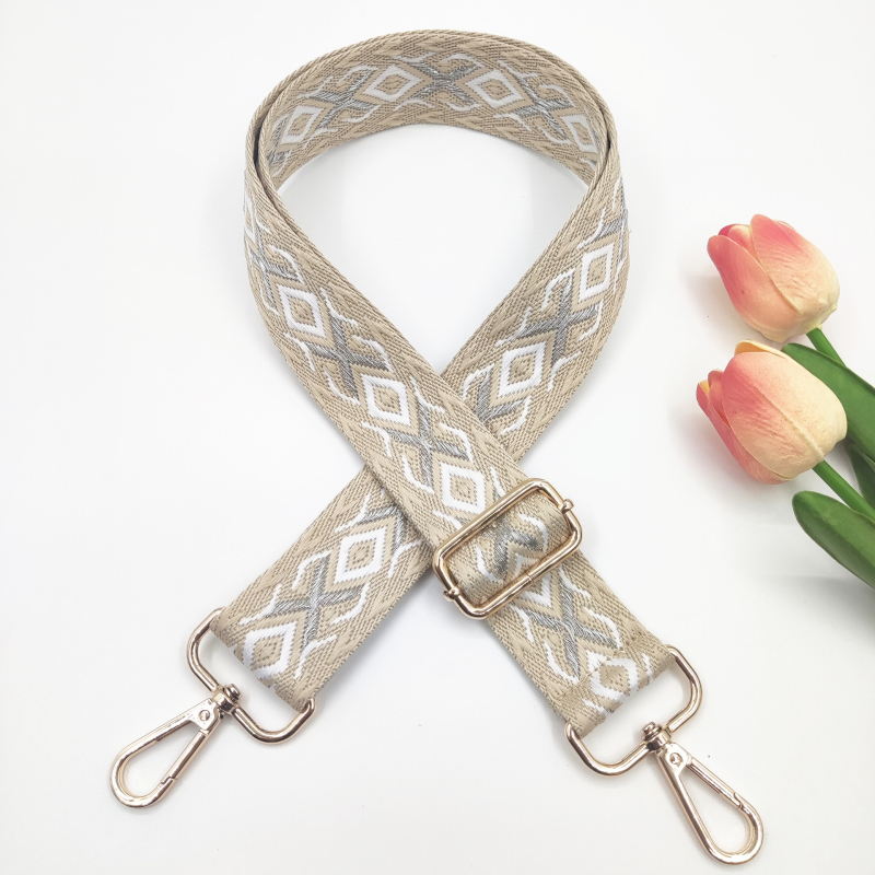 Remen za žensku torbu u etno stilu s izšivkom, široki ramenski remen za crossbody torbe, zamjena