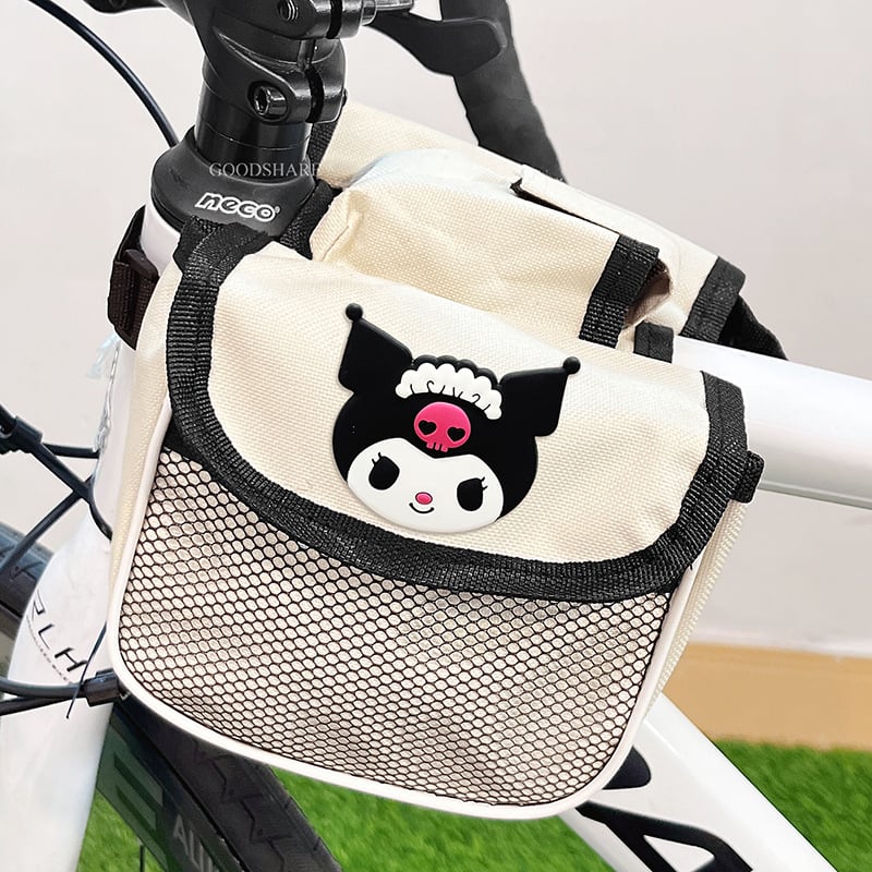 Чанта за рамката на велосипед (за горна или предна тръба) с джоб за телефон, анимационен Спондж Боб, за планински и пътни велосипеди