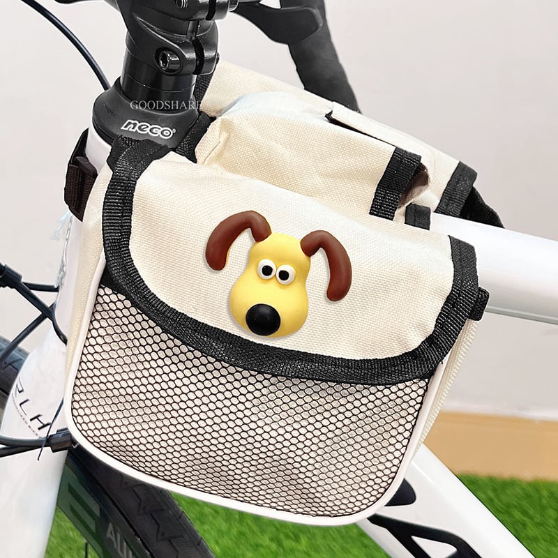 Чанта за рамката на велосипед (за горна или предна тръба) с джоб за телефон, анимационен Спондж Боб, за планински и пътни велосипеди