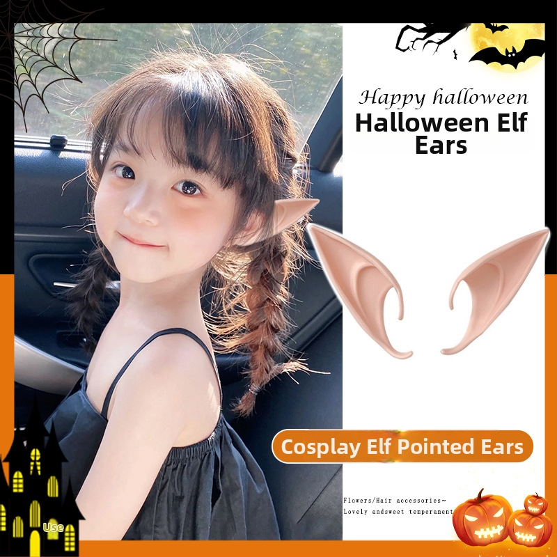 Vaikų galvos juosta su elfų ausimis Halloween kostiumui ir sceniniam pasirodymui