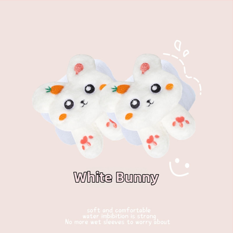 Vaikų prakaito sugėrimo riešo apyrankė veido plovimui, karikatūrų raštas, atsparus vandeniui, visiems sezonams