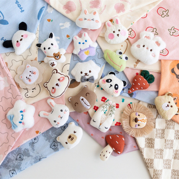 Bērnu kokvilnas trijstūra šalle, silta, ar multfilmas rakstu