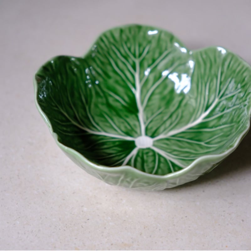 Kerámia levél alakú tányér, Szabálytalan forma, Egyszínű mintázat, Spr spray-festett felület