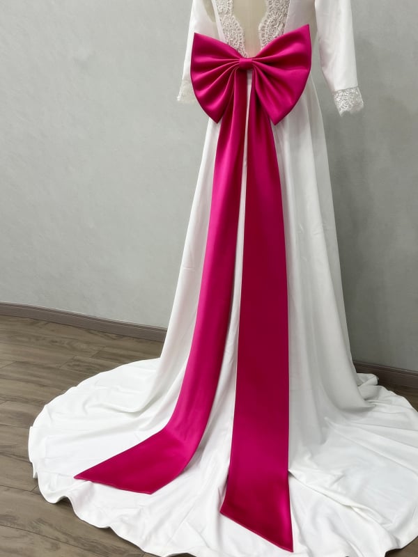 Garš kāzu aizsegs, neilons, minimālisma stils, dekoratīvs aksesuārs sievietēm, pavasaris