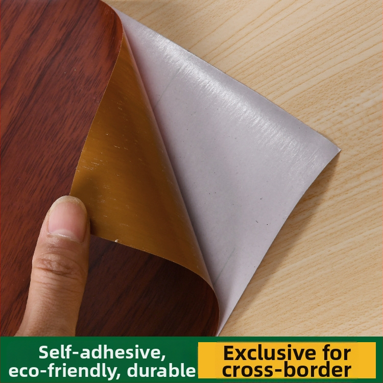 Samolepiaca tapeta s dreveným vzorom — vodeodolná PVC, na steny a nábytok, štýl Nový čínsky štýl