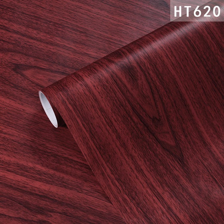 Fa mintás öntapadós tapéta — vízálló PVC, falakhoz és bútorokhoz, Új kínai stílus