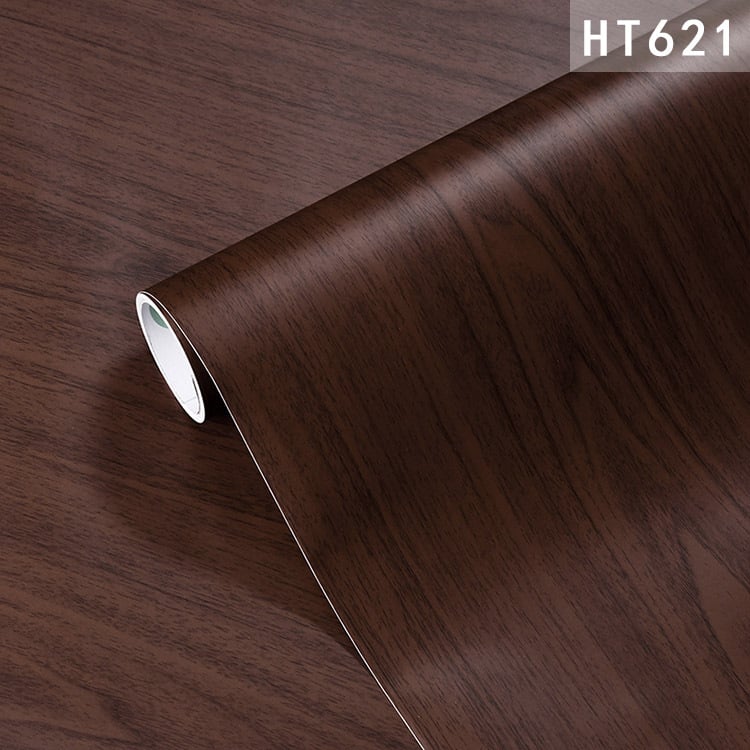 Fa mintás öntapadós tapéta — vízálló PVC, falakhoz és bútorokhoz, Új kínai stílus