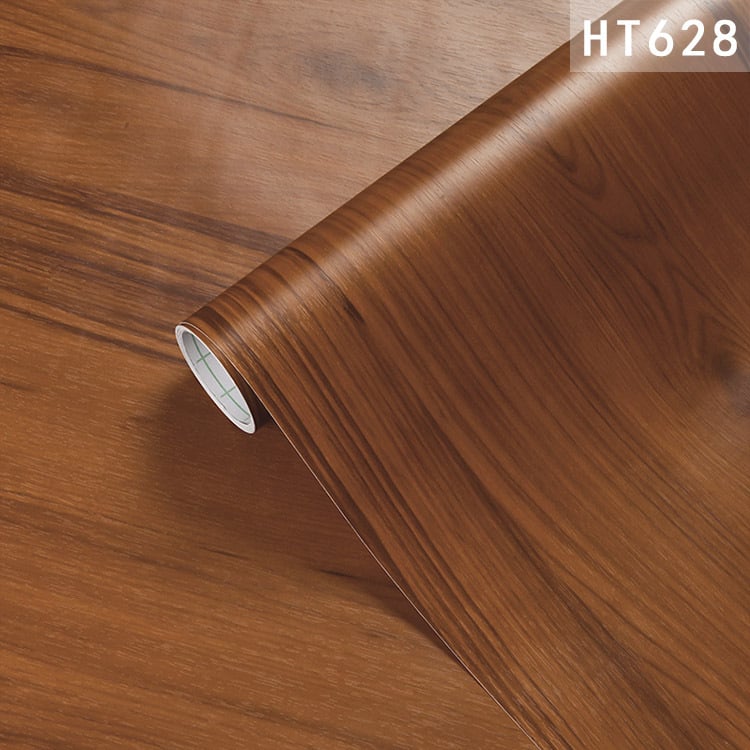 Fa mintás öntapadós tapéta — vízálló PVC, falakhoz és bútorokhoz, Új kínai stílus