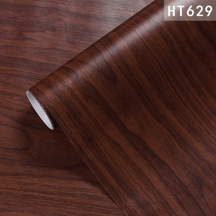 Fa mintás öntapadós tapéta — vízálló PVC, falakhoz és bútorokhoz, Új kínai stílus