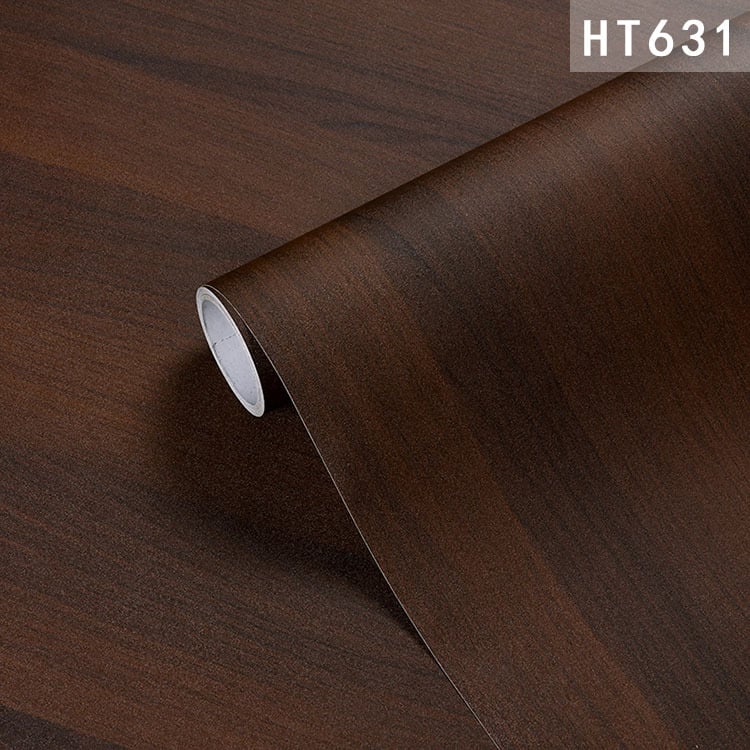 Fa mintás öntapadós tapéta — vízálló PVC, falakhoz és bútorokhoz, Új kínai stílus