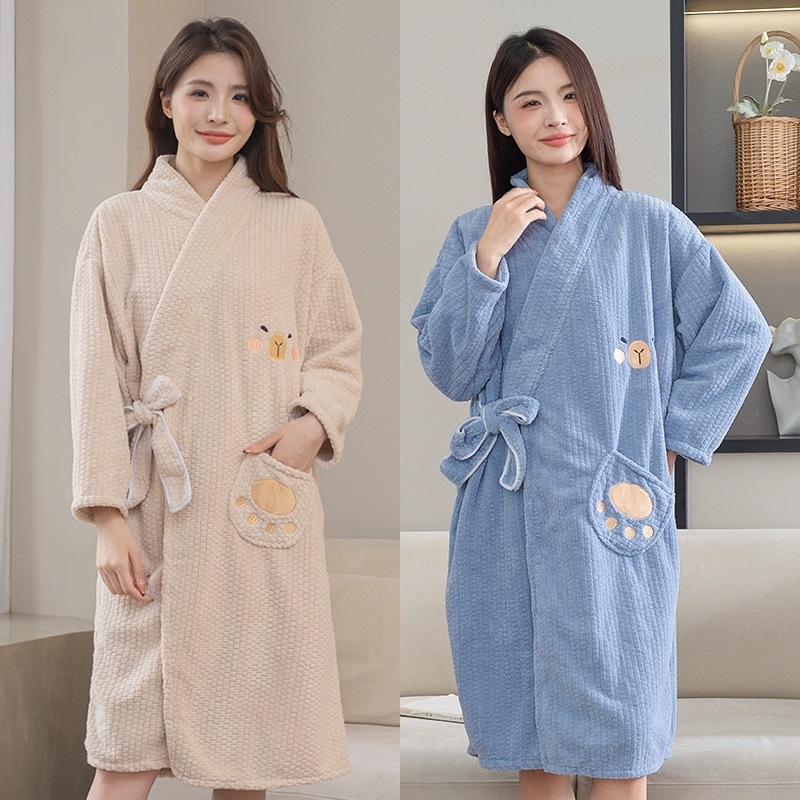 Női viselhető törölköző és köntös, 2025-ös modell, mikroszálas, 150d szál, jacquard