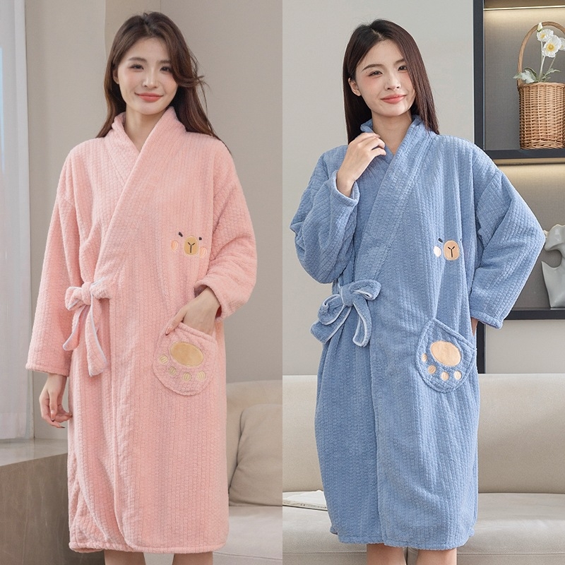 Női viselhető törölköző és köntös, 2025-ös modell, mikroszálas, 150d szál, jacquard