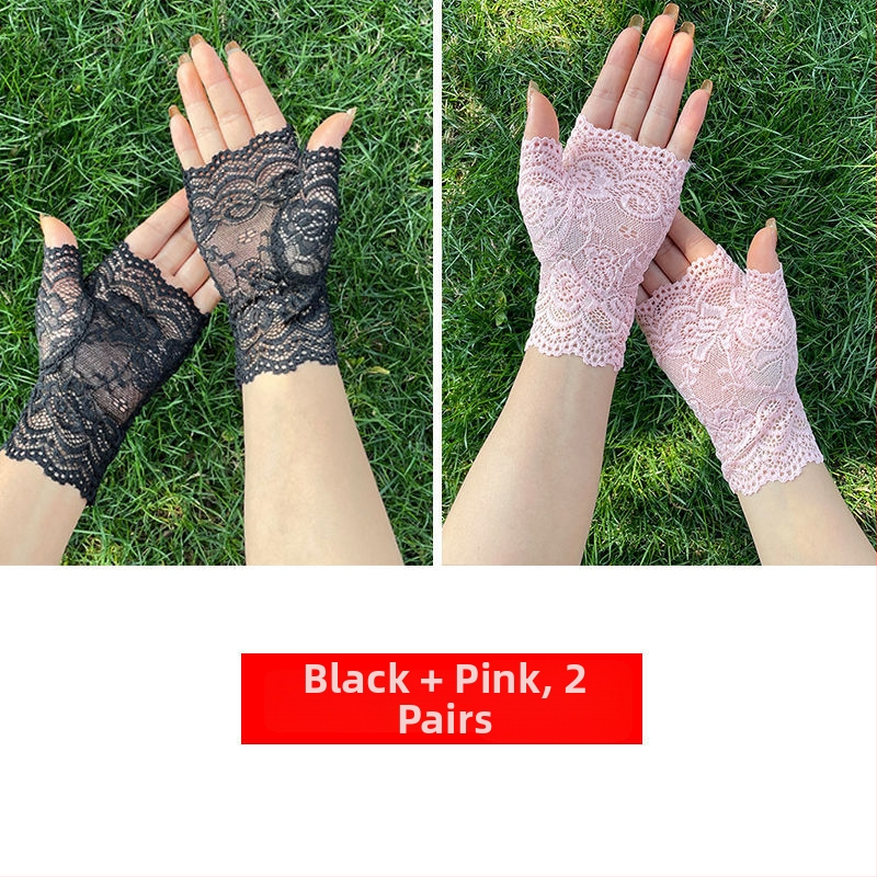 Daļēji pirkstu cimdi vasarai, pretslīdoši, izturīgi, ar skārienjutīgu ekrānu, vadīšanai un riteņbraukšanai