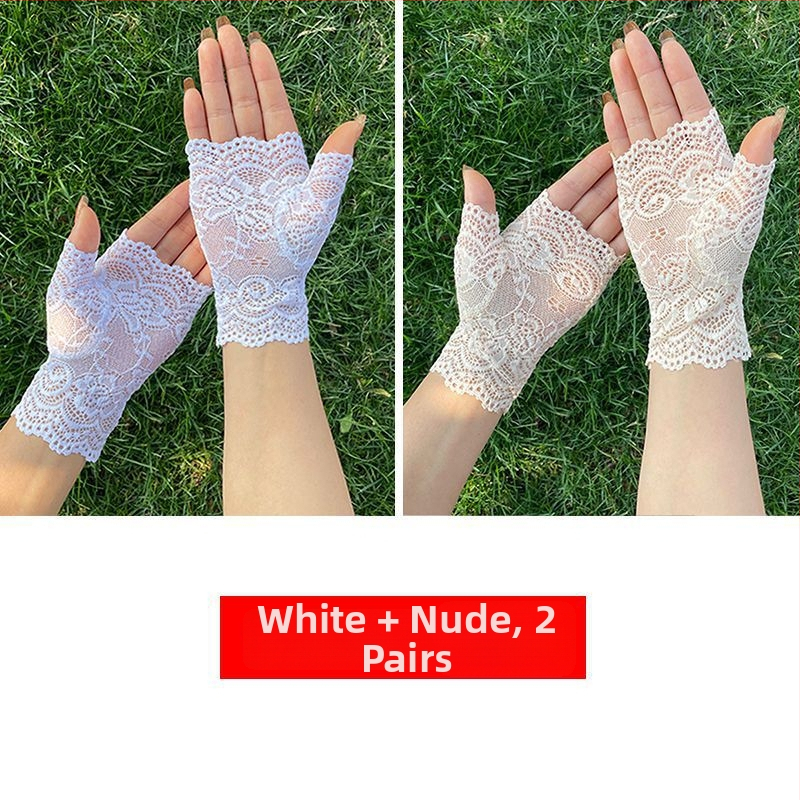 Daļēji pirkstu cimdi vasarai, pretslīdoši, izturīgi, ar skārienjutīgu ekrānu, vadīšanai un riteņbraukšanai