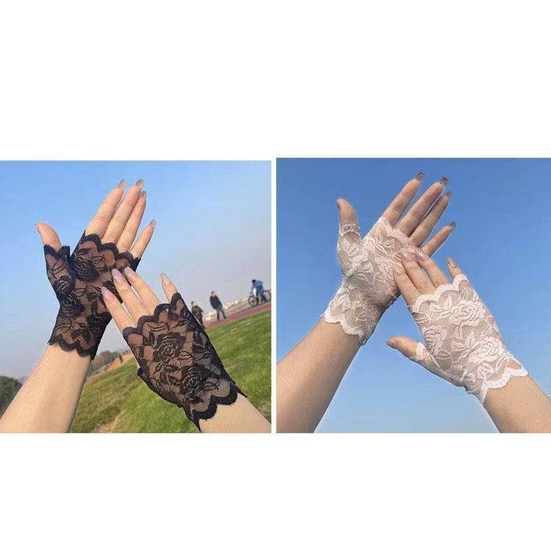 Daļēji pirkstu cimdi vasarai, pretslīdoši, izturīgi, ar skārienjutīgu ekrānu, vadīšanai un riteņbraukšanai