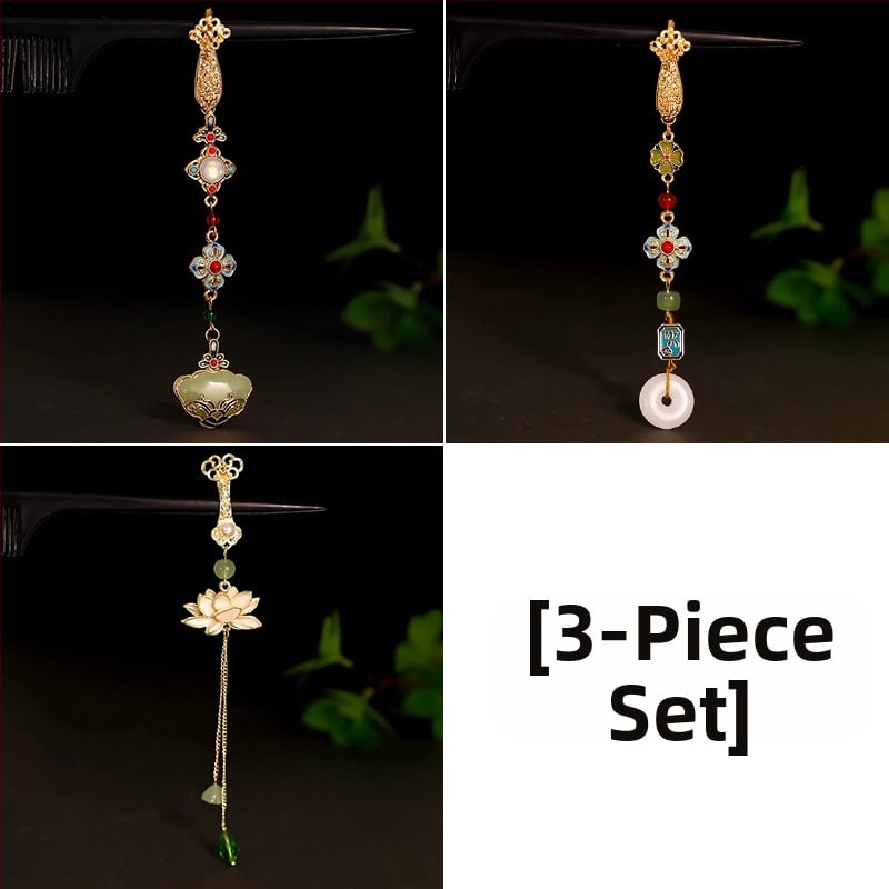 Lydinio segė kinų stiliaus su daugybe formų (širdis, gėlė, mazgas, rombas, geometrijos formos); dekoratyvus dėvėjimas, dviguba funkcija kaip pakabukas.