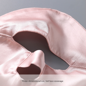 Unisex maska za lice od svile s UV zaštitom, prozračna, 100% svila
