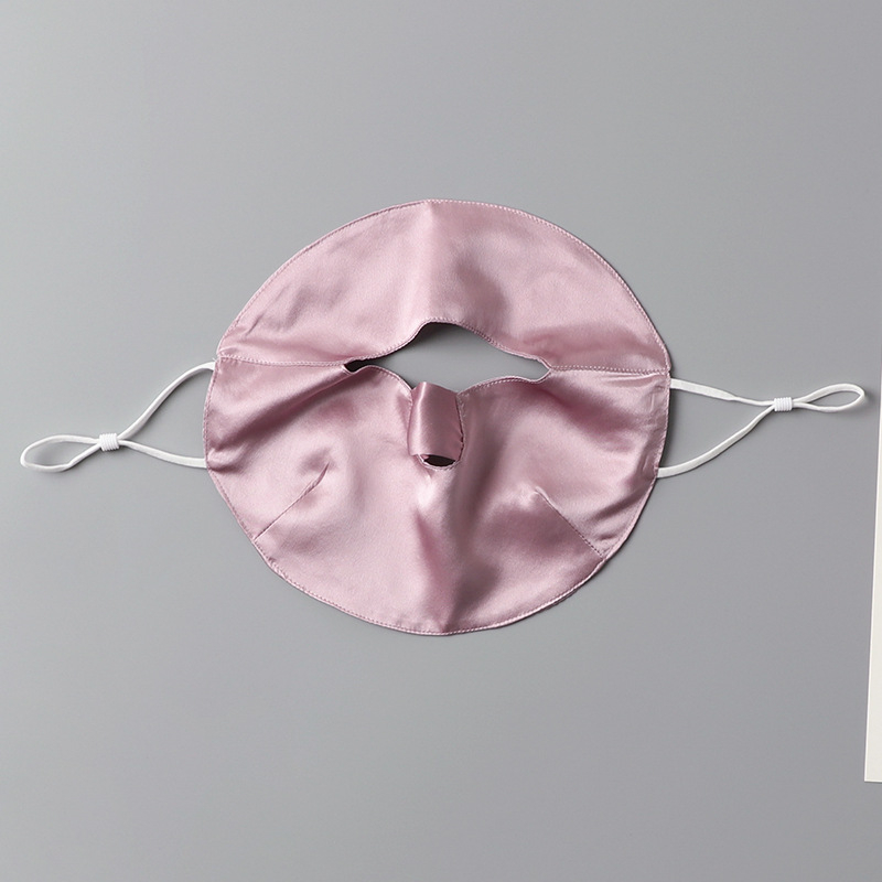 Unisex maska za lice od svile s UV zaštitom, prozračna, 100% svila