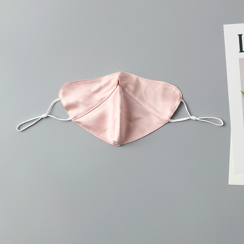 Unisex maska za lice od svile s UV zaštitom, prozračna, 100% svila