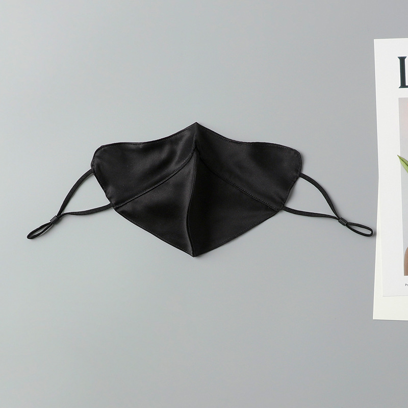 Unisex maska za lice od svile s UV zaštitom, prozračna, 100% svila