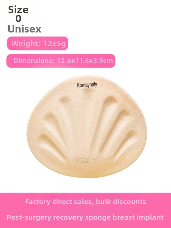 Kangmei Naili Műtét utáni szivacsszerű mellformák – Pamut anyag, Légáteresztő, Nyom nélkül, Növelés