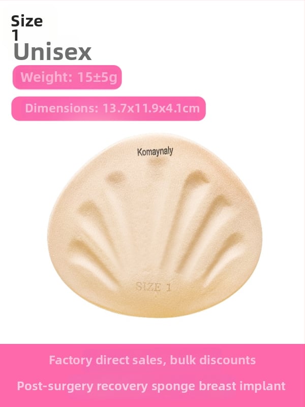 Kangmei Naili Műtét utáni szivacsszerű mellformák – Pamut anyag, Légáteresztő, Nyom nélkül, Növelés
