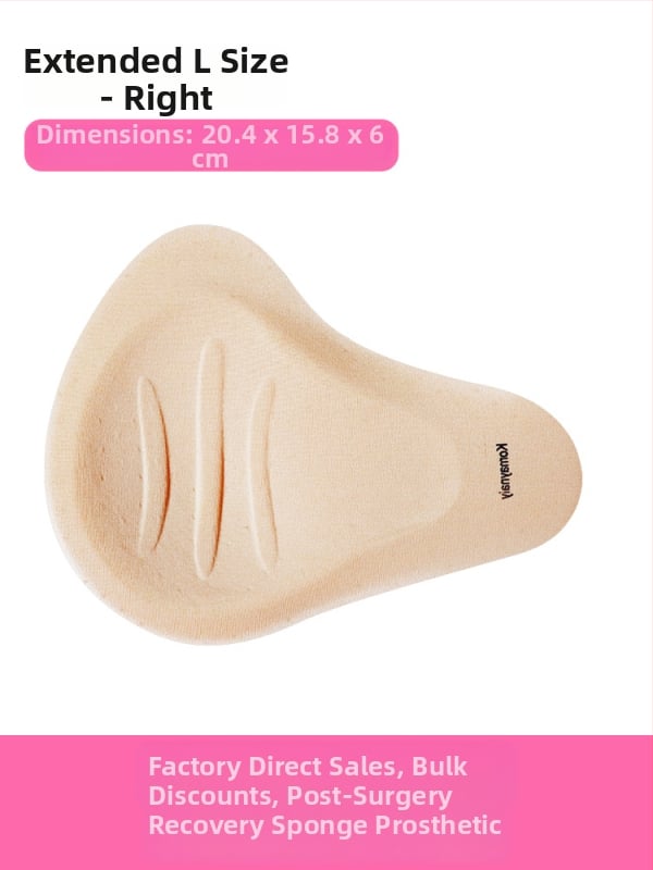 Kangmei Naili Műtét utáni szivacsszerű mellformák – Pamut anyag, Légáteresztő, Nyom nélkül, Növelés