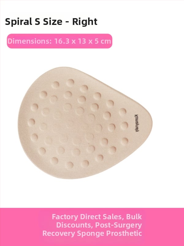 Kangmei Naili Műtét utáni szivacsszerű mellformák – Pamut anyag, Légáteresztő, Nyom nélkül, Növelés