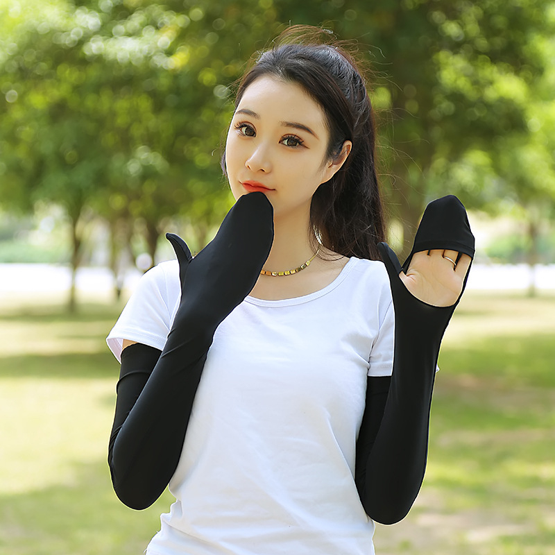 Ženska maska za vožnju s ušnim petljama, ledena svila, UV zaštita, potpuno prekrivanje lica