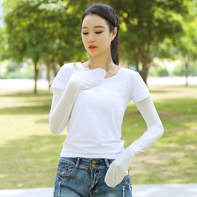 Ženska maska za vožnju s ušnim petljama, ledena svila, UV zaštita, potpuno prekrivanje lica