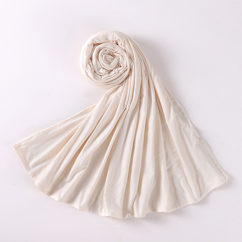 Poliészter turbán sál, warp kötéssel, monokróm mintázat, meleg minden évszakban