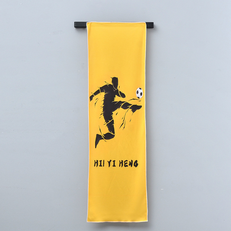 Sporttörölköző, ice-silk, gyors száradás, verejték felszívódása, hűsítő, hordozható