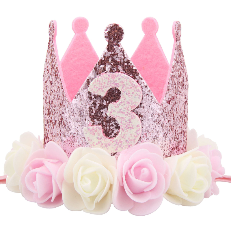 Korunka za 1. rođendan djeteta – ručno izrađeni tekstilni dodatak za fotografije, sklopiv i prilagodljiv, s numeracijom 1–12