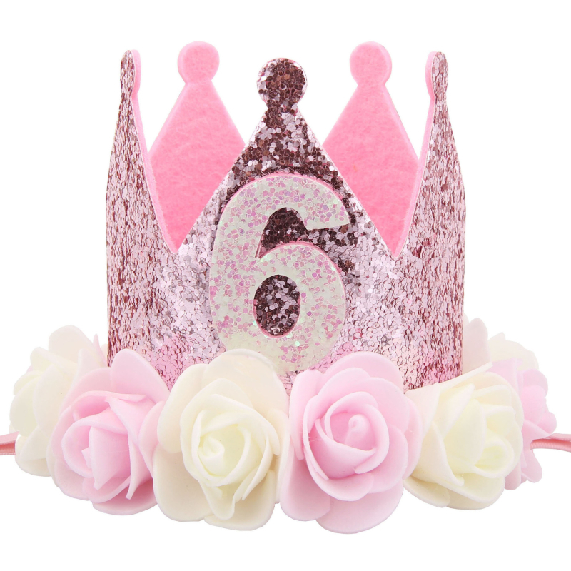 Korunka za 1. rođendan djeteta – ručno izrađeni tekstilni dodatak za fotografije, sklopiv i prilagodljiv, s numeracijom 1–12