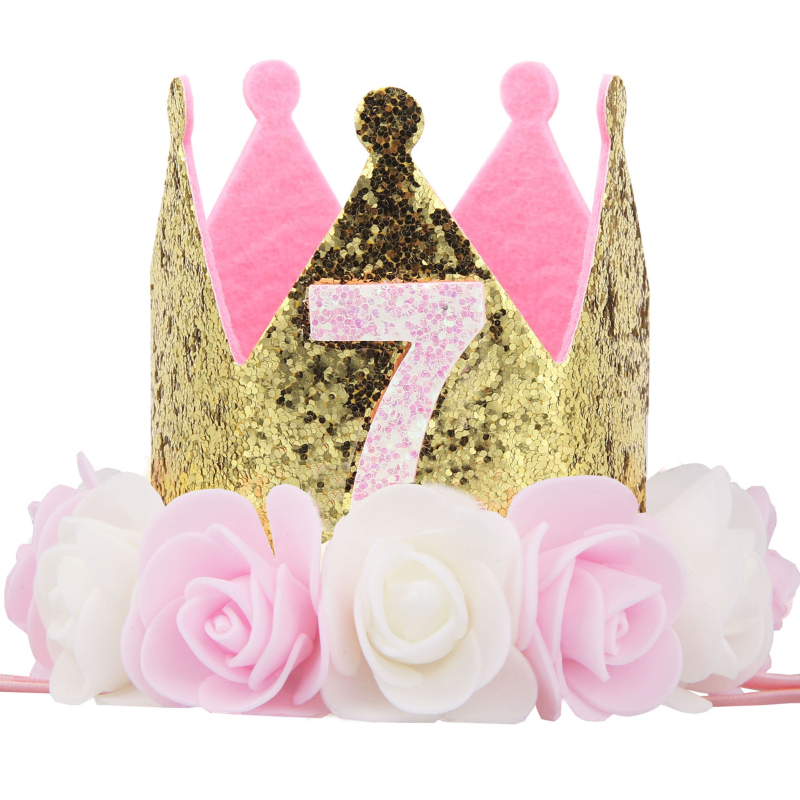 Korunka za 1. rođendan djeteta – ručno izrađeni tekstilni dodatak za fotografije, sklopiv i prilagodljiv, s numeracijom 1–12