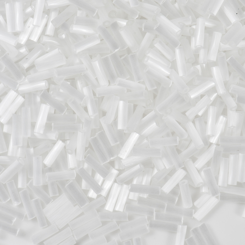 FGB Glass Beads Cat's Eye Brushed Twist Tube – Αξεσουάρ DIY για Κοσμήματα, Διακοσμητικά για Μαλλιά με Φούντες