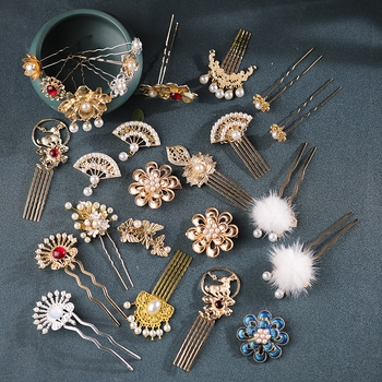 Фиба за коса, сплав, ръчна изработка, женски аксесоар за глава, пролет 2023